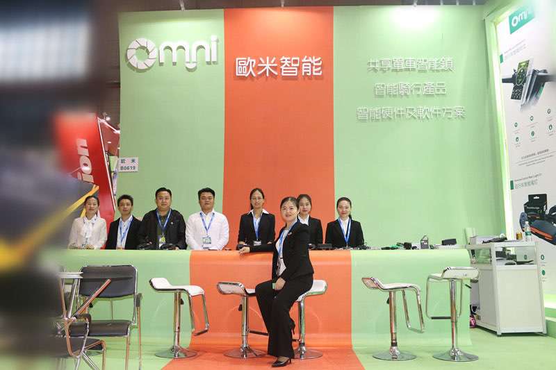 歐米智能參展中國國際自行車展會(huì)1